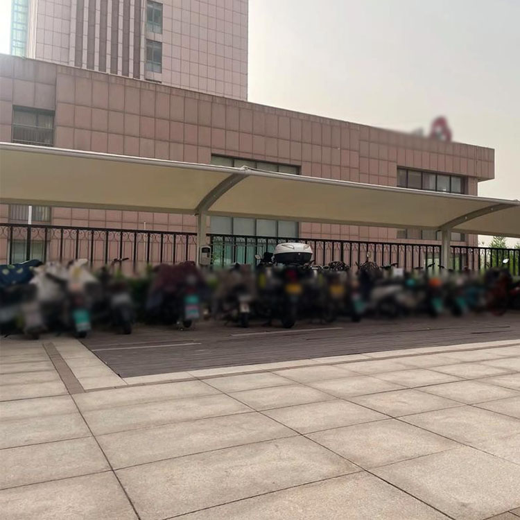 池州膜结构电动车棚