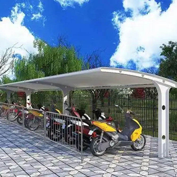 池州膜结构电动车棚